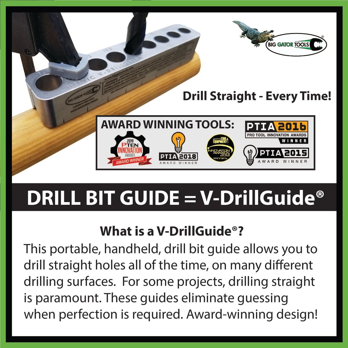 Big Gator Tools Gift Set- 2 tools, Engineering book, 2 carpenter